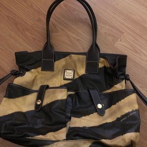 Dooney & Bourk zebra purse